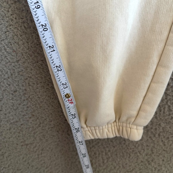 Elwood Core Sweatpants Mens MediumBeige Jogger Pants  Organic Cotton Loungewear - Picture 6 of 9